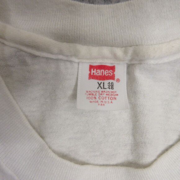 Vintage 80s 1986 Hart Grand Prix Winner T-Shirt size XL Hanes Formula One - Picture 8 of 11